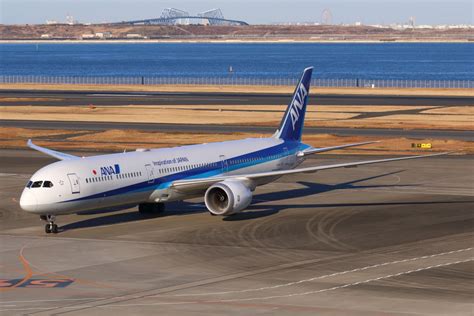 全日空 Boeing 787 10 Ja901a 羽田空港 航空フォト By やつはしさん 撮影2021年12月28日