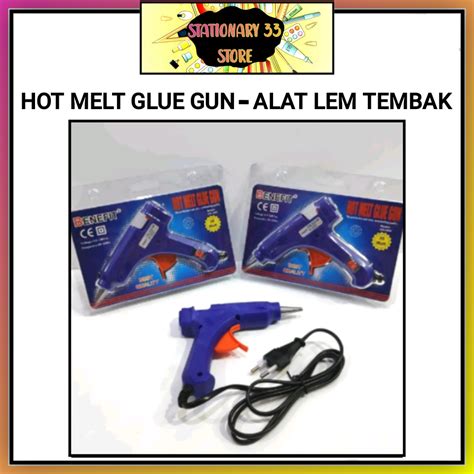 Alat Lem Tembak Hot Melt Glue Gun 20 Watt Lazada Indonesia