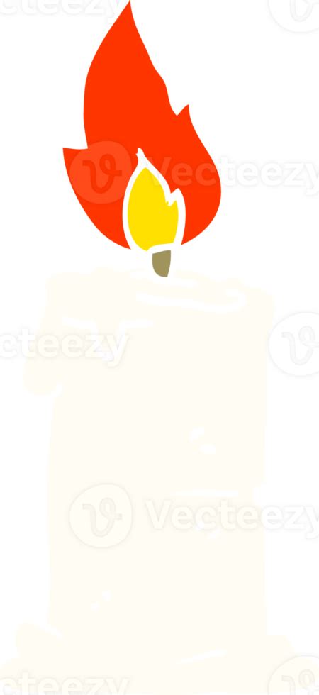 Cartoon Doodle Lit Candle 40301225 Png