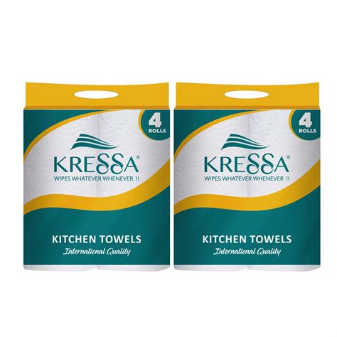 Kressa Kitchen Roll In Pack Of Ply Pulls Per Roll