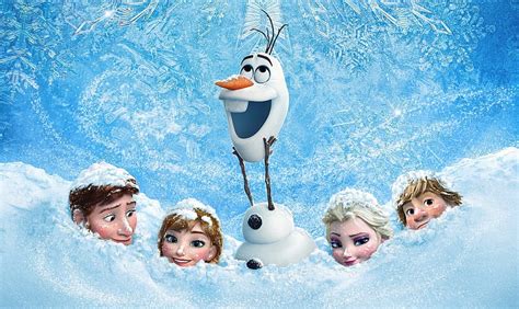 Frozen 2013 Anna Movie Elsa Snowman Hans Winter Olaf Gustav