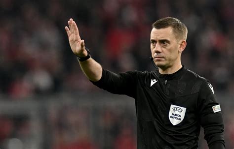 Cl Ment Turpin To Referee Champions League Semi Final Second Leg