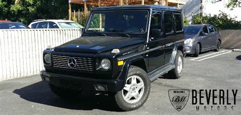 2002 Mercedes Benz G500 Black on Black For Sale - Beverly Motors Inc ...