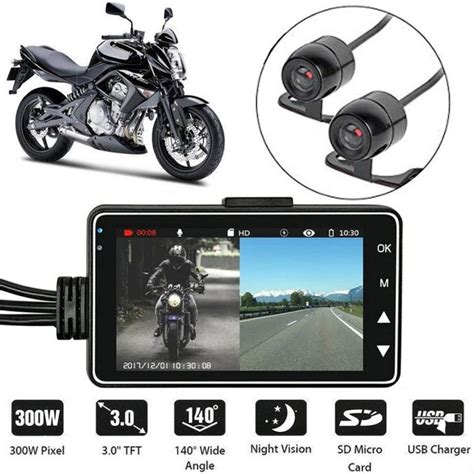 Motorcycle Dashcam Video Recorder Dashcam Dvr Lazada Ph