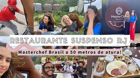 Como é comer no Restaurante Suspenso RJ Masterchef Brasil nas Nuvens