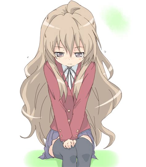 Safebooru 1girl Aisaka Taiga Blush Brown Eyes Brown Hair Core Mayomayo Embarrassed Long Hair