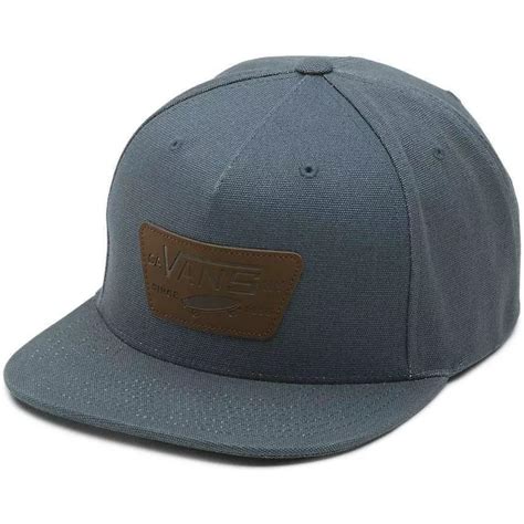 Vans X Starter Flat Brim Brown Full Patch Grey Snapback Cap Caphunters