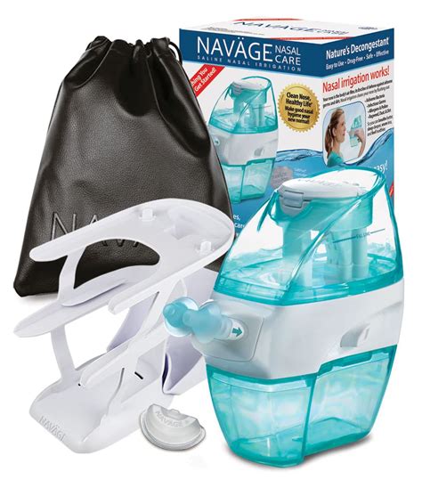 Snapklik Navage Deluxe Bundle Nasal Irrigation System Saline