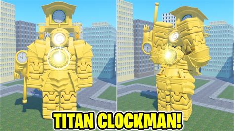 How To Get The TITAN CLOCKMAN BADGE In Skibidi Toilet RP ROBLOX YouTube