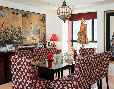 Serene And Practical 40 Asian Style Dining Rooms