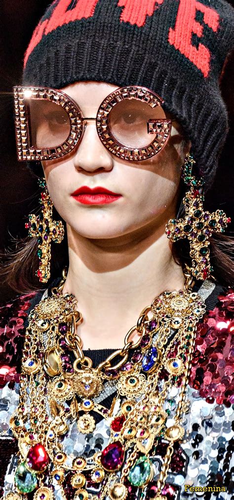 Dolce And Gabbana Fall Winter 2018 Details Accessories Sunglasses