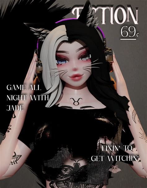 Jade Goth Gamer Girl VRModels 3D Models For VR AR And CG