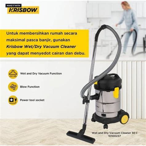 Krisbow Wet And Dry Vacuum Cleaner