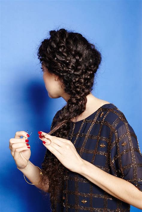 How To Braid Curly Hair Cute Plait Styles Curly Hair Styles Curly Hair Braids Curly Hair