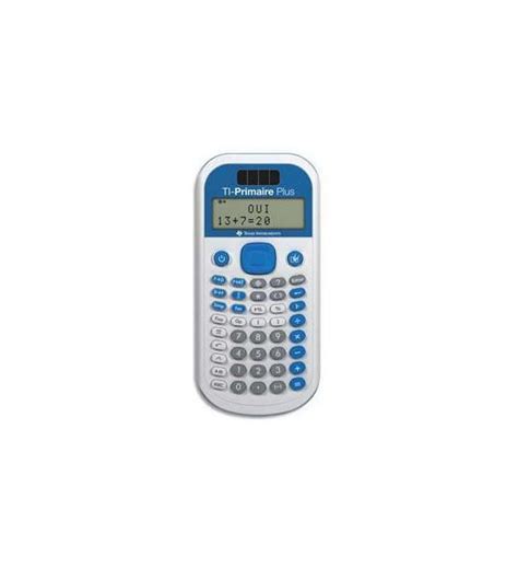 Texas Instruments Calculatrice Primaire Coll Ge Ti Primaire Plus Tout