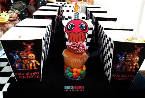 Five Nights At Freddy´s Birthday Party Ideas Photo 9 Of 13 Five