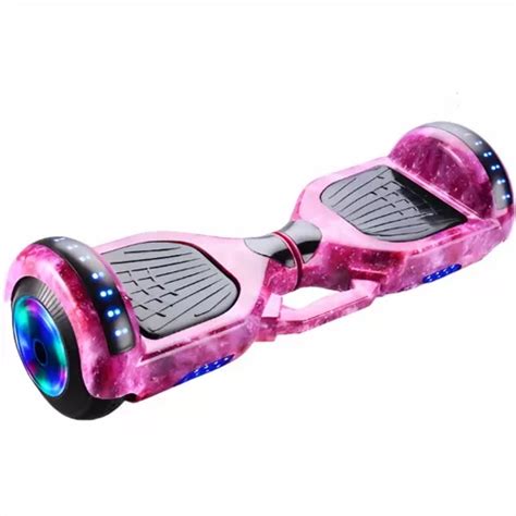 Hoverboard Patineta Electrica Bluetooth Luz Led Bocina 6 5in Envío gratis