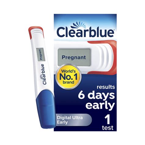 Buy Clearblue Digital Early Detection Pregnancy Test Pack Coles