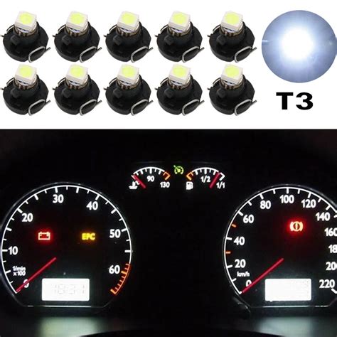 Aliexpress Buy 10x T3 LED 2835 SMD Car Gauges Lights Auto