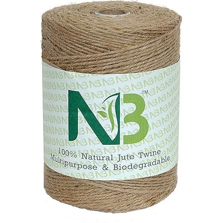 Nsb Jute Twine Ply Strong Meters Mm Hemp Rope Jute Twine Spool