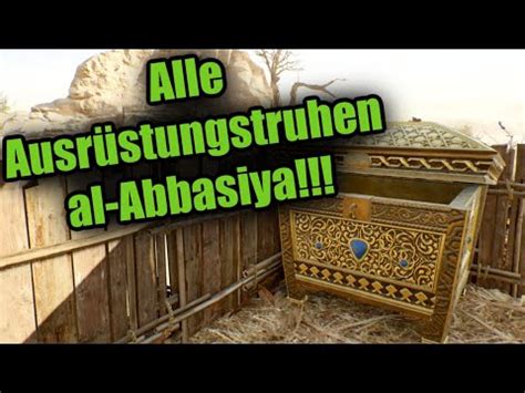 AC Mirage Alle Ausrüstungstruhen al Abbasiya all equipment chests