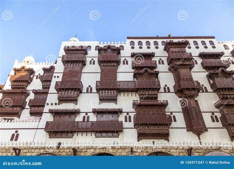 Old City in Jeddah, Saudi Arabia Known As Historical Jeddah. Old and ...