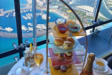 High Tea At Burj Al Arab With Private Transfer Luxurious Afternoon Tea