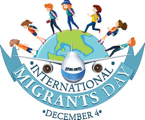 International Migrants Day Banner Design 14073773 Vector Art at Vecteezy