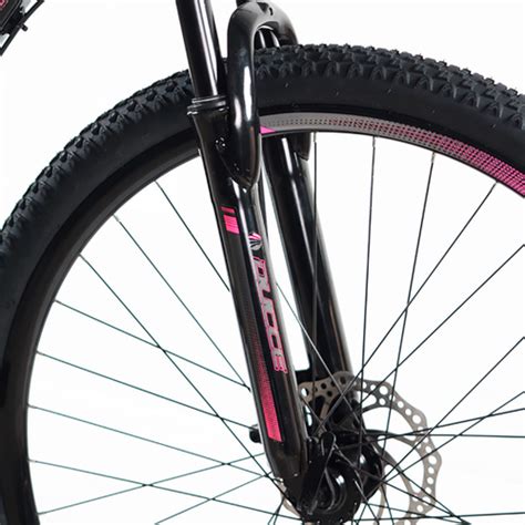 Bicicleta Vision Gt X Aro T Pink Preto Garantia Vital Cia