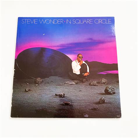 Vintage Stevie Wonder In Square Circle Vinyl Lp Record Vinyl Etsy Uk