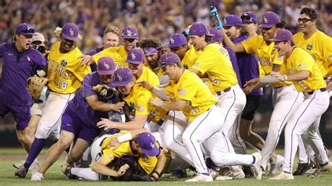 College World Series 2023 Results Lsu Demolishes Florida To Claim Seventh National Championship