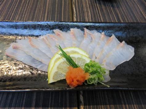 Flounder Sashimi