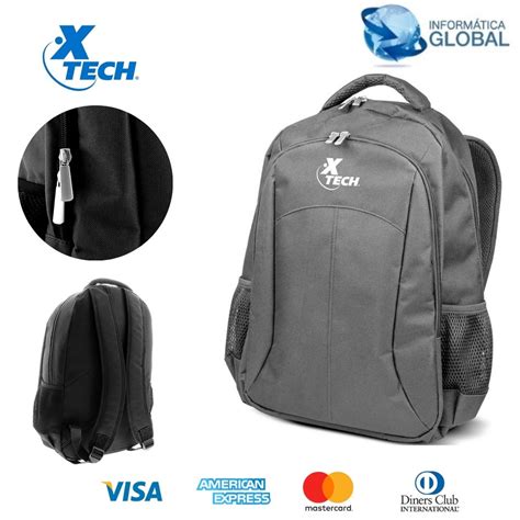 MOCHILA PARA PORTÁTILES XTECH XTB 210 15 6 PULGADAS COLOR NEGRO