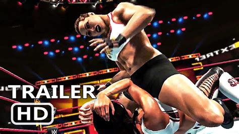 PS4 WWE 2K19 Ronda Rousey Rey Mysterio And Ric Flair DLC Trailer