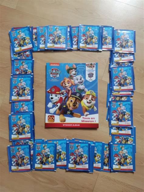 Lot Pack Panini Pat Patrouille Paw Patrol Album Poster Pochettes