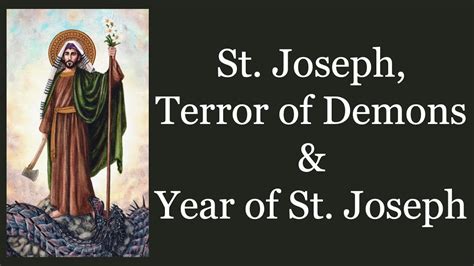 Terror Of Demons Year Of St Joseph More Consecration To St