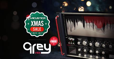 無料伝説的なアメリカのVCAベースコンプレッサーをエミュレートしたAcustica AudioGrey compressor無償