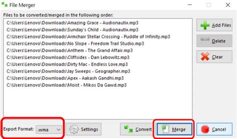 How To Combine Mp Audio Files Into One In Windows Illustrator