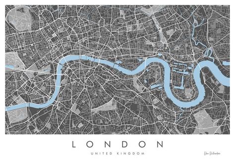 Map Of London To Print Danica Dominique