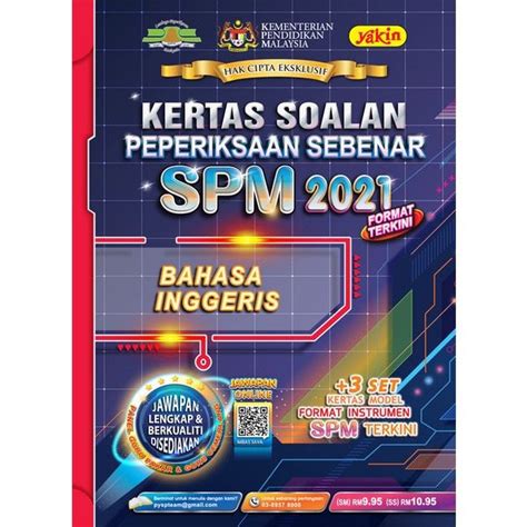 TNY Edisi 2024 Ready Stock Past Year SPM 2021 2023 Kertas