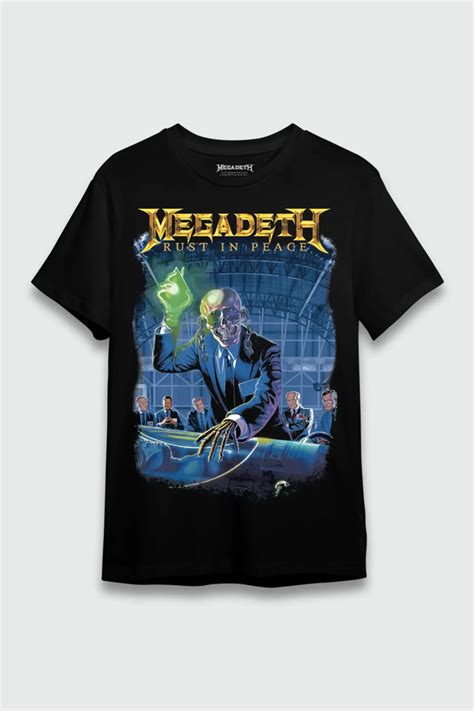 Camiseta Megadeth Rust In Peace Oficial Licenciada