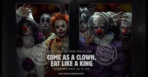 Publicidad El Payaso Siniestro De Burger King Gana El Premio Del Club