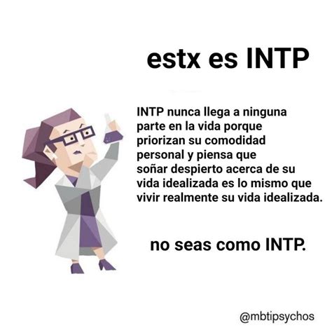 Pin De Clau En MBTI Intp Tipos De Personalidad 16 Personalidades