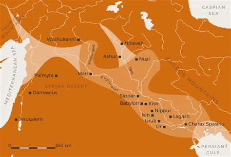 Map Of Sumerian