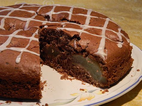 Versunkener Birnenkuchen Mit Schokolade Rezepte Suchen