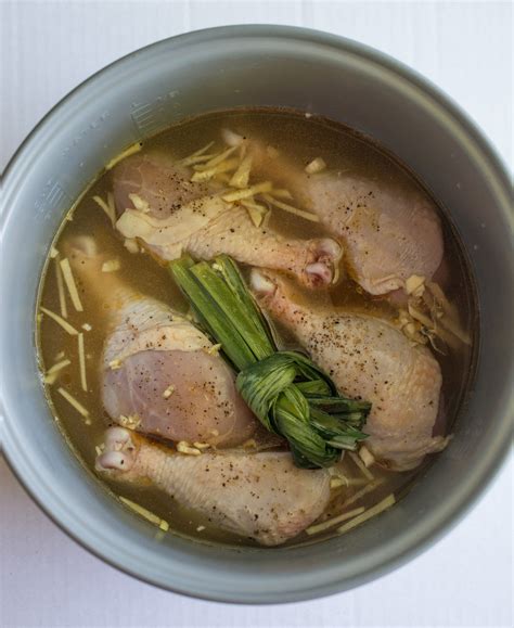 Rice Cooker Hainanese Chicken Rice Wok And Skillet
