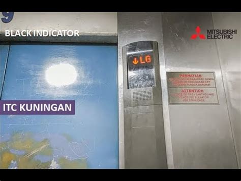 Mitsubishi Traction Service Elevators At ITC Kuningan Jakarta YouTube