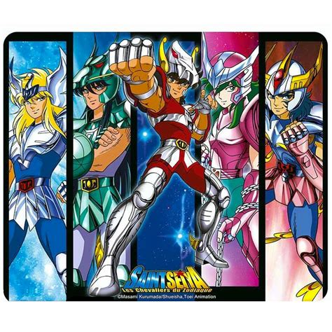 Tapis De Souris Saint Seiya Chevaliers De Bronze BD FAN COMICS