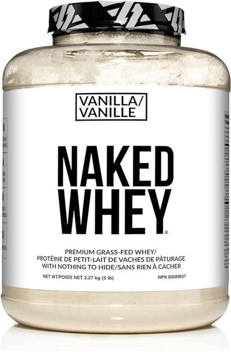 Naked Whey Vanilla Protein All Natural Grass Fed Whey Protein Powder Vanilla Coconut Sugar