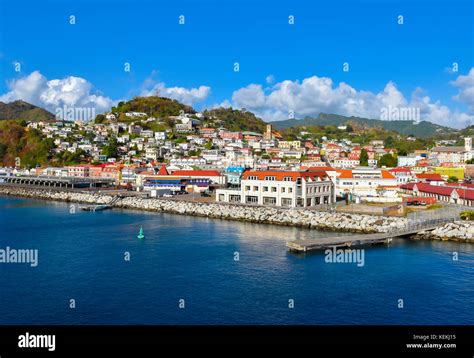 St Georges Grenada Caribbean Stock Photo Alamy